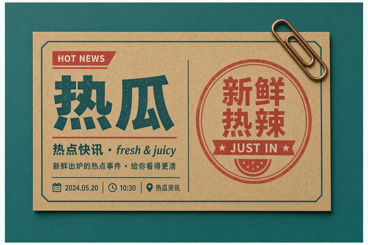 热瓜栏目配图